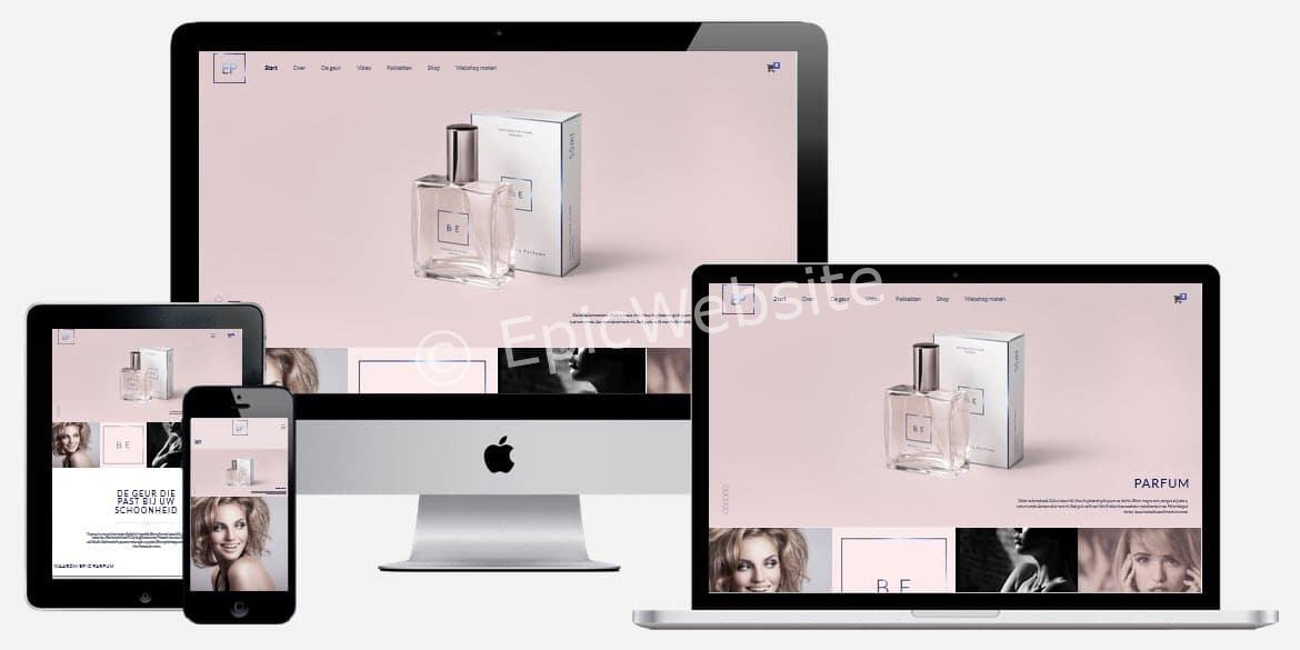 Professionele parfumerie webshop laten maken