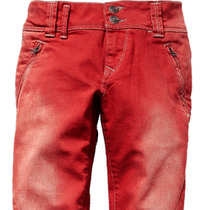 Jeans red
