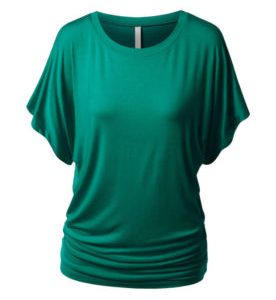 kleding webshop laten maken product Dolman Drape Top Shirts
